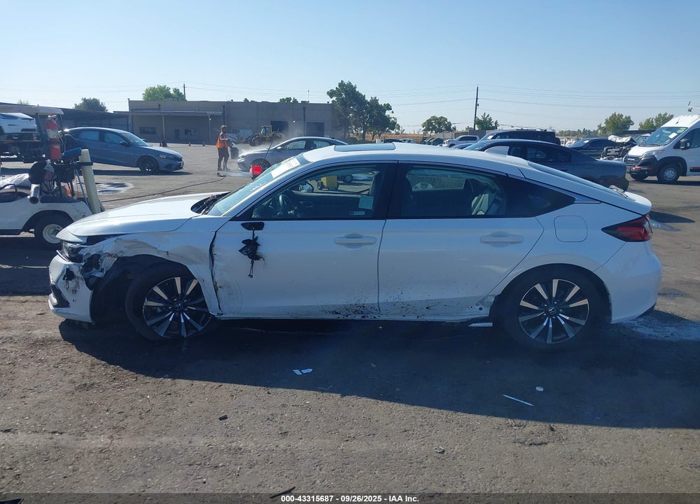2023 HONDA CIVIC EX-L /EX-L W/O BSI VIN: 19XFL1H73PE016655