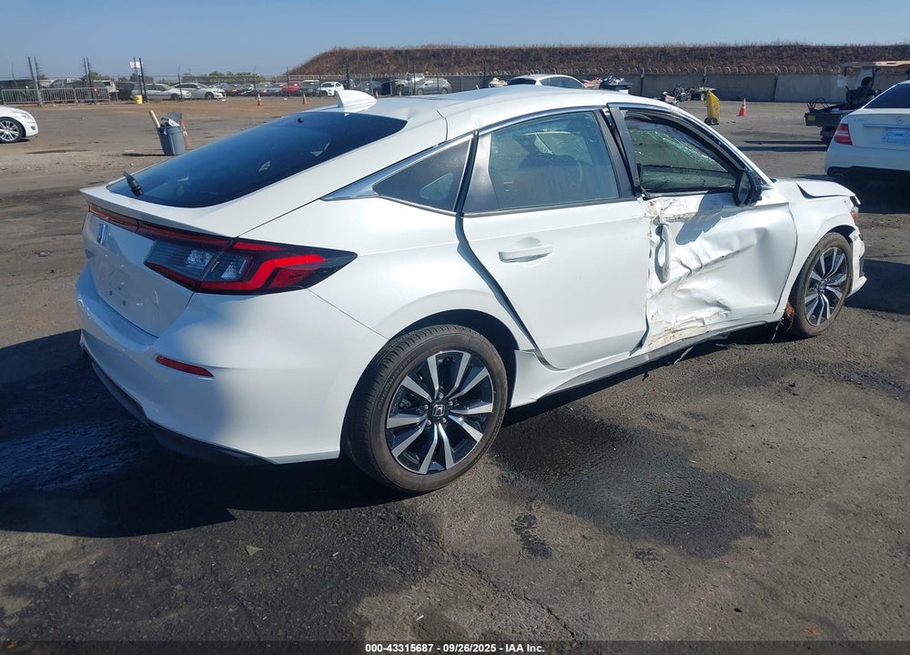 2023 HONDA CIVIC EX-L /EX-L W/O BSI VIN: 19XFL1H73PE016655