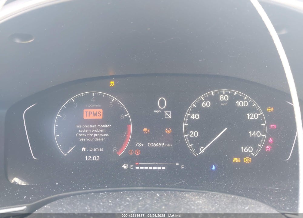 2023 HONDA CIVIC EX-L /EX-L W/O BSI VIN: 19XFL1H73PE016655