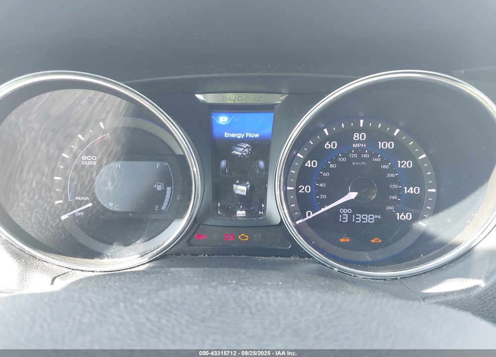 2012 HYUNDAI SONATA HYBRID VIN: KMHEC4A45CA042065