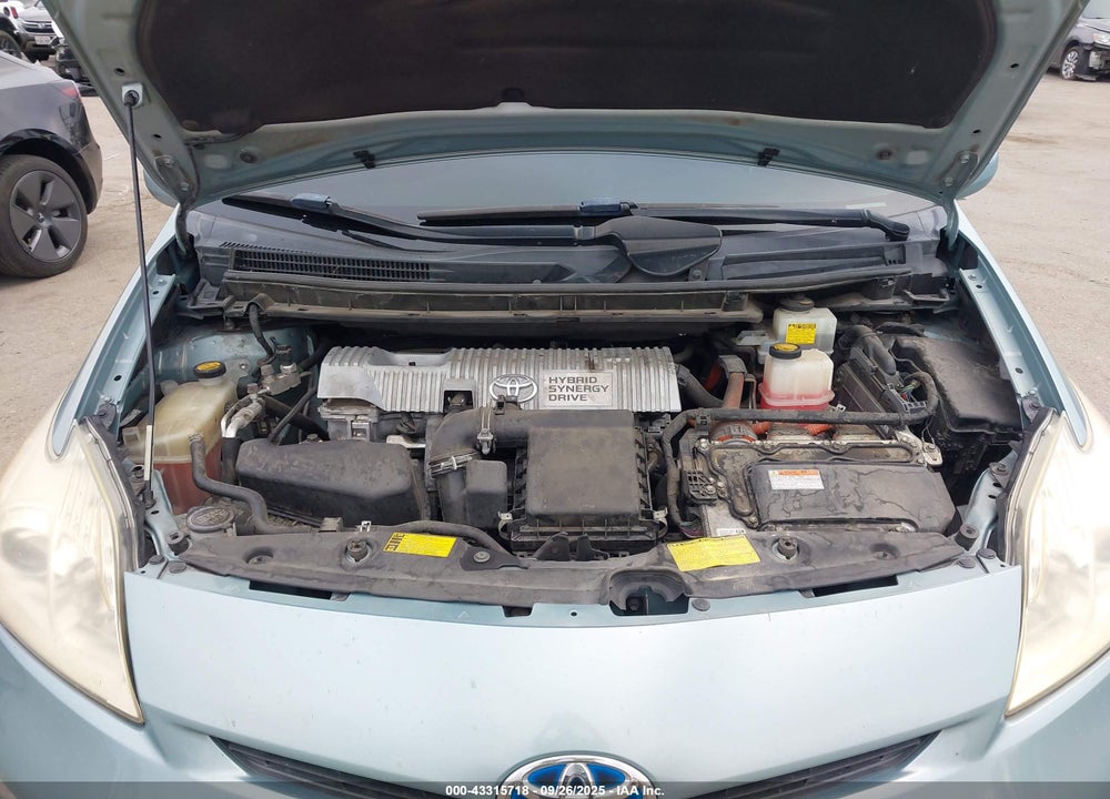 2013 TOYOTA PRIUS THREE VIN: JTDKN3DU7D5680125