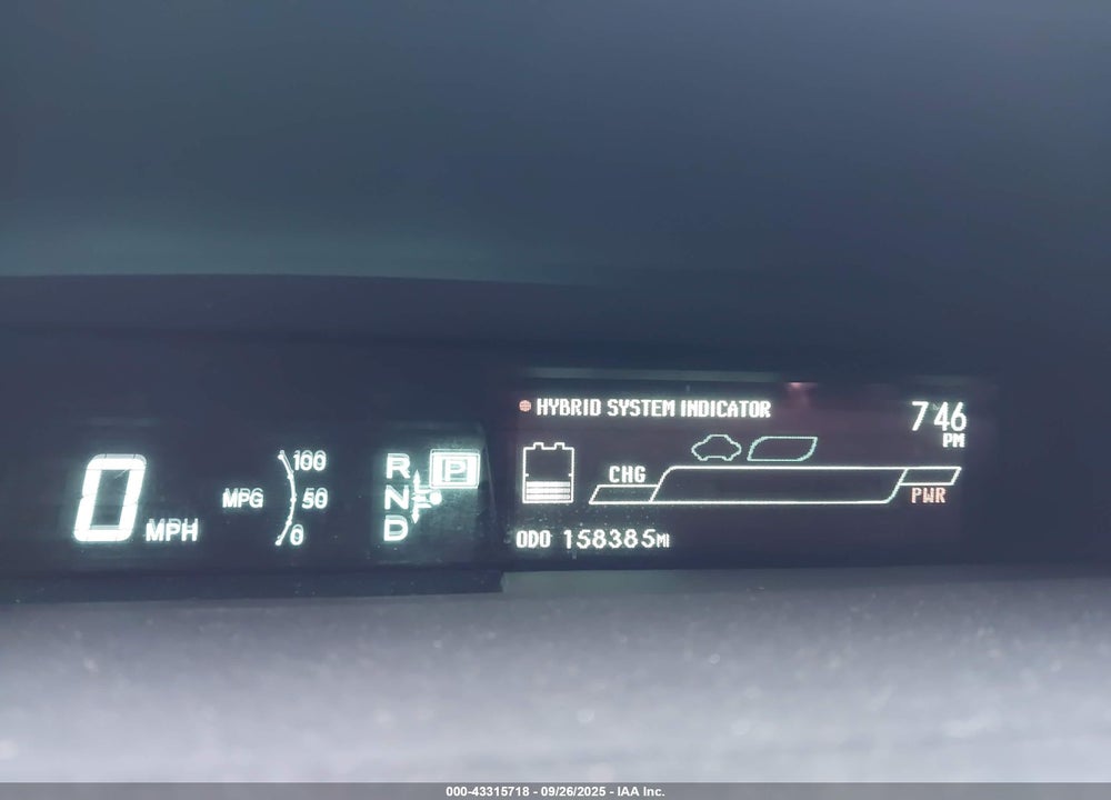2013 TOYOTA PRIUS THREE VIN: JTDKN3DU7D5680125