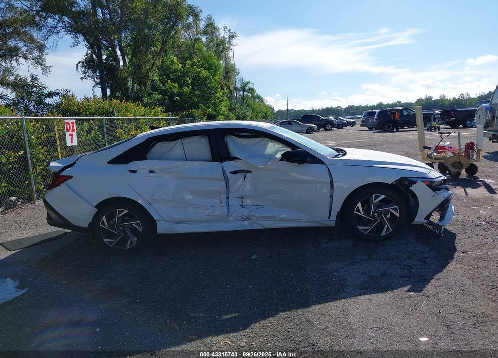 2025 HYUNDAI ELANTRA SEL SPORT VIN: KMHLM4DG0SU079628