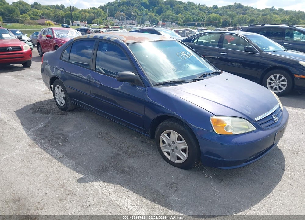 2003 HONDA CIVIC LX VIN: 2HGES165X3H525223