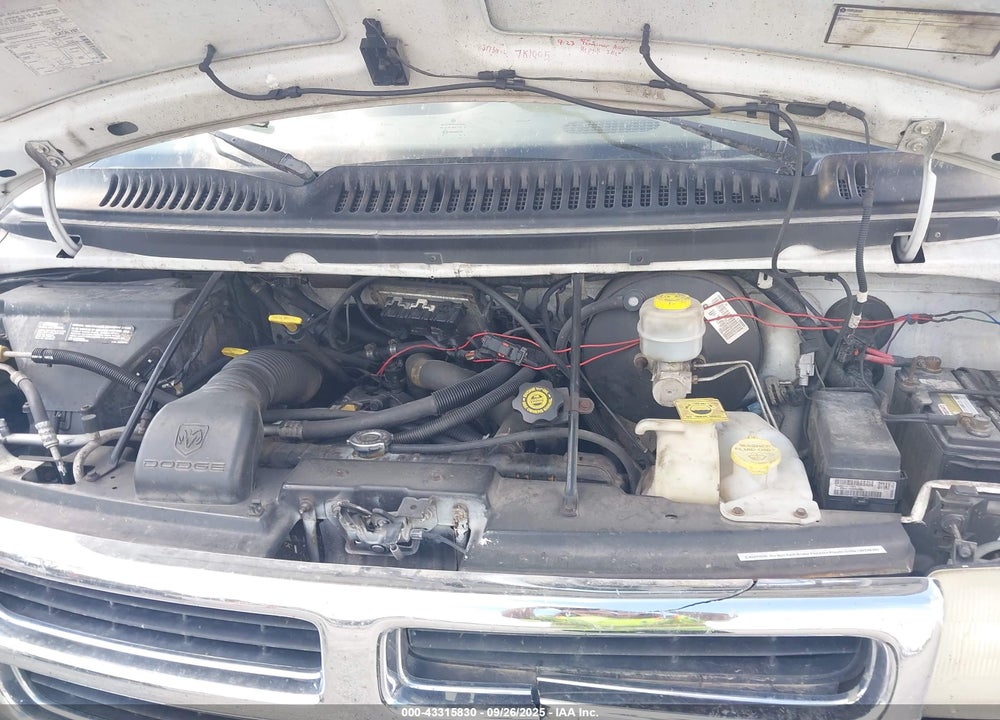 2002 DODGE RAM WAGON 3500 VIN: 2B5WB35Z72K136844