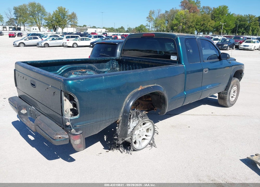 1998 DODGE DAKOTA VIN: 1B7GG22Y2WS526636