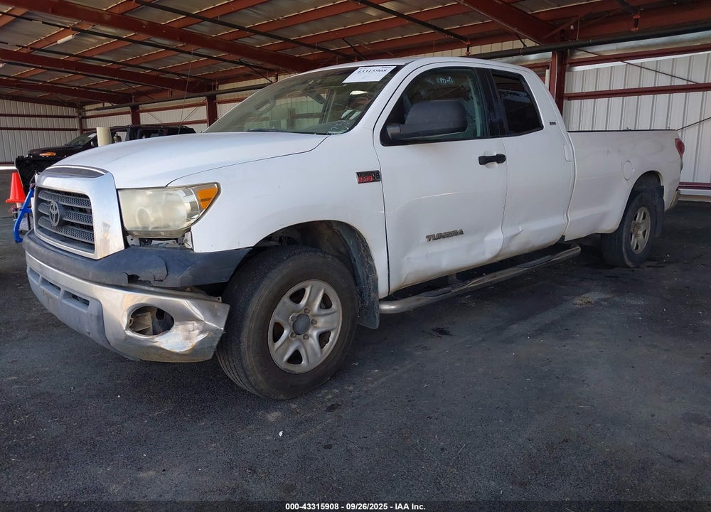 2008 TOYOTA TUNDRA SR5 5.7L V8 VIN: 5TFCV54158X005874