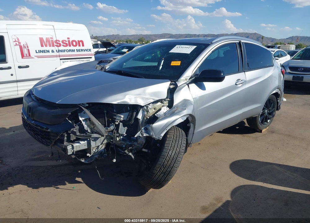 2022 HONDA HR-V VIN: 3CZRU6H1XNM760303