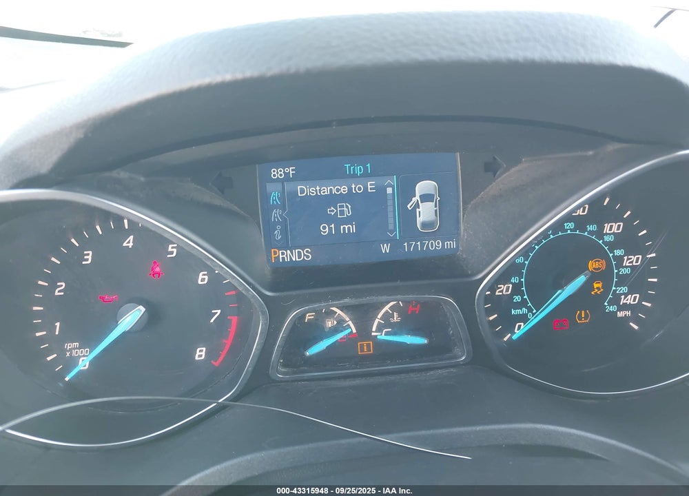 2015 FORD ESCAPE VIN: 1FMCU0F71FUC79980