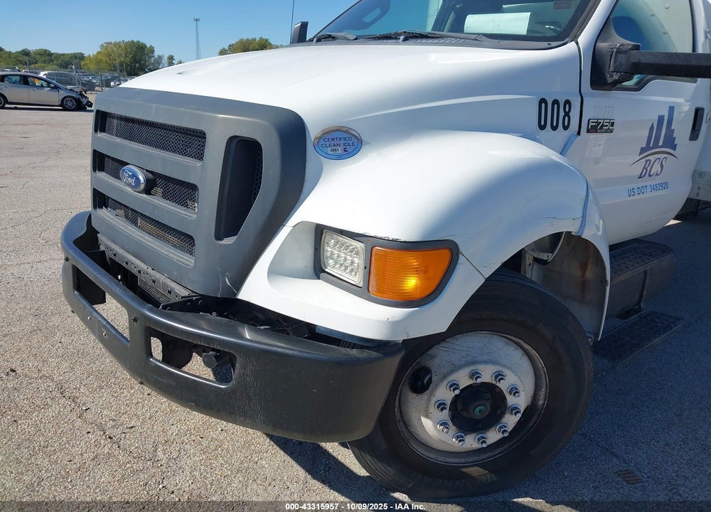 2013 FORD SUPER DUTY F-750 STRAIGHT FRAME XL/XLT VIN: 3FRNF7FA3DV035127