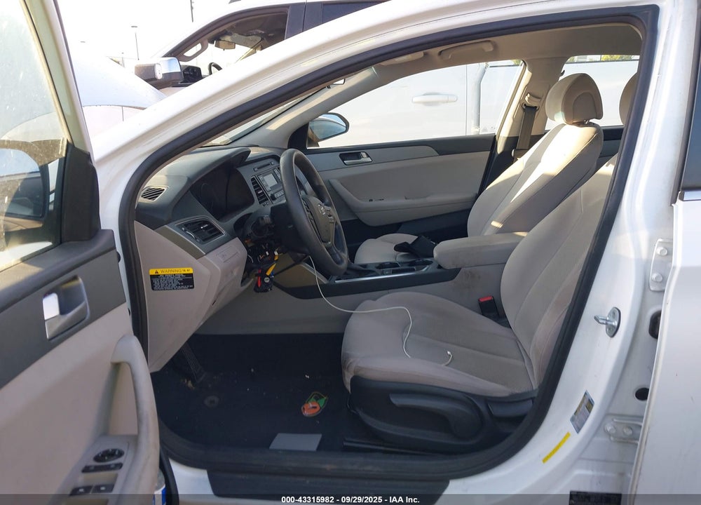 2015 HYUNDAI SONATA SE VIN: 5NPE24AF3FH154613