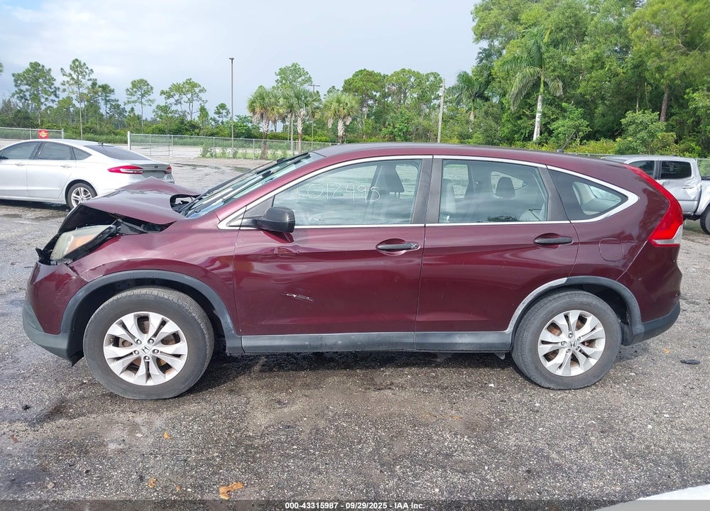 2014 HONDA CR-V LX VIN: 5J6RM3H37EL012495
