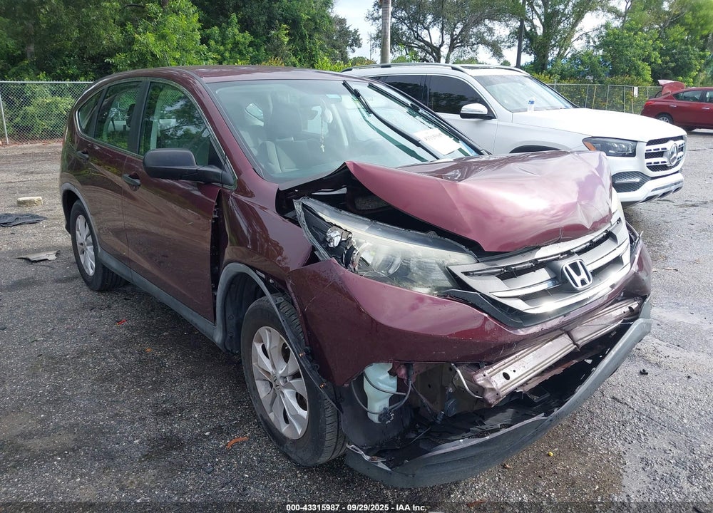 2014 HONDA CR-V LX VIN: 5J6RM3H37EL012495