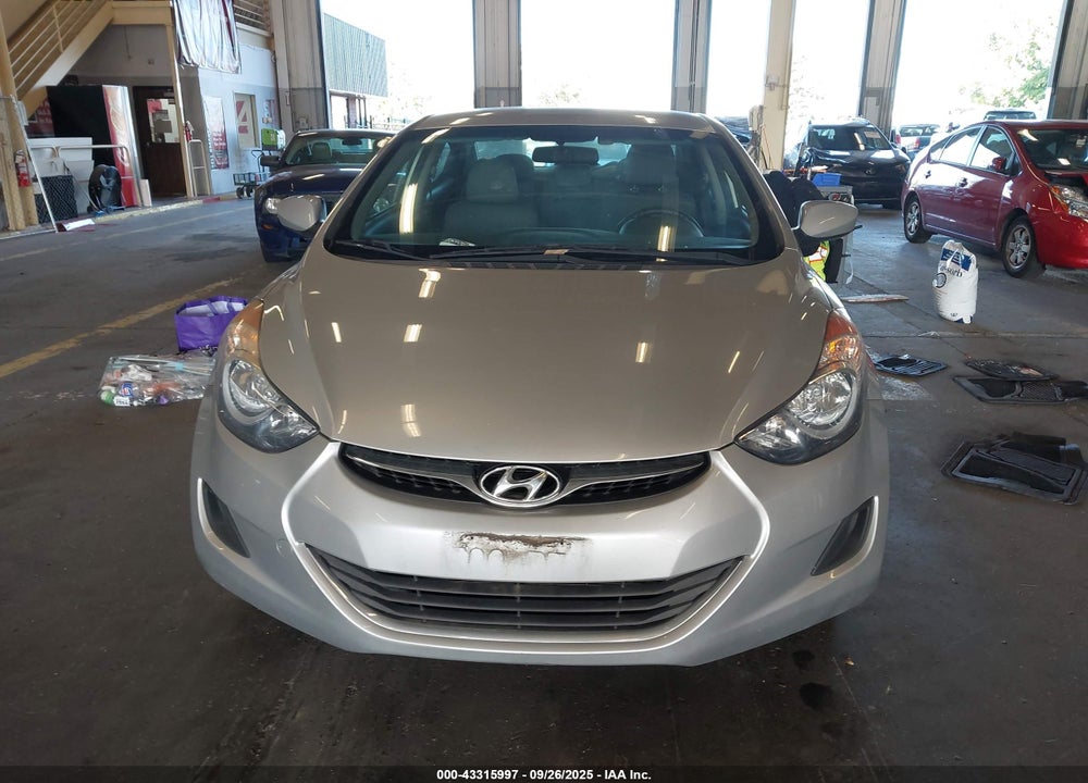 2013 HYUNDAI ELANTRA VIN: 5NPDH4AEXDH344343