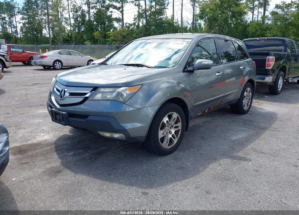 2008 ACURA MDX TECHNOLOGY PACKAGE VIN: 2HNYD28408H537544