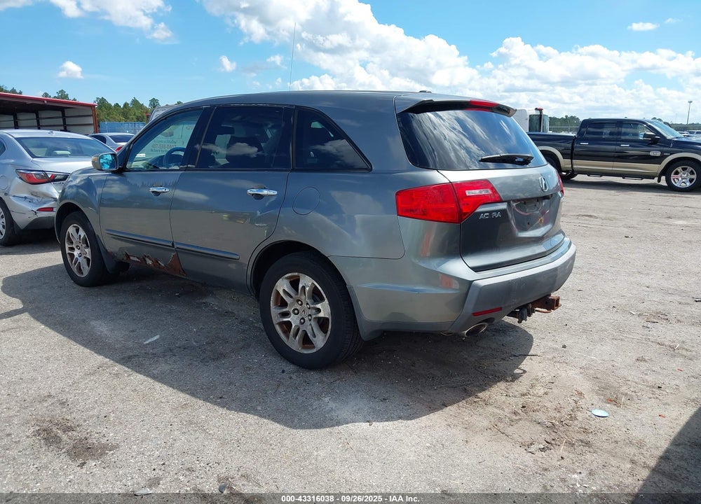 2008 ACURA MDX TECHNOLOGY PACKAGE VIN: 2HNYD28408H537544