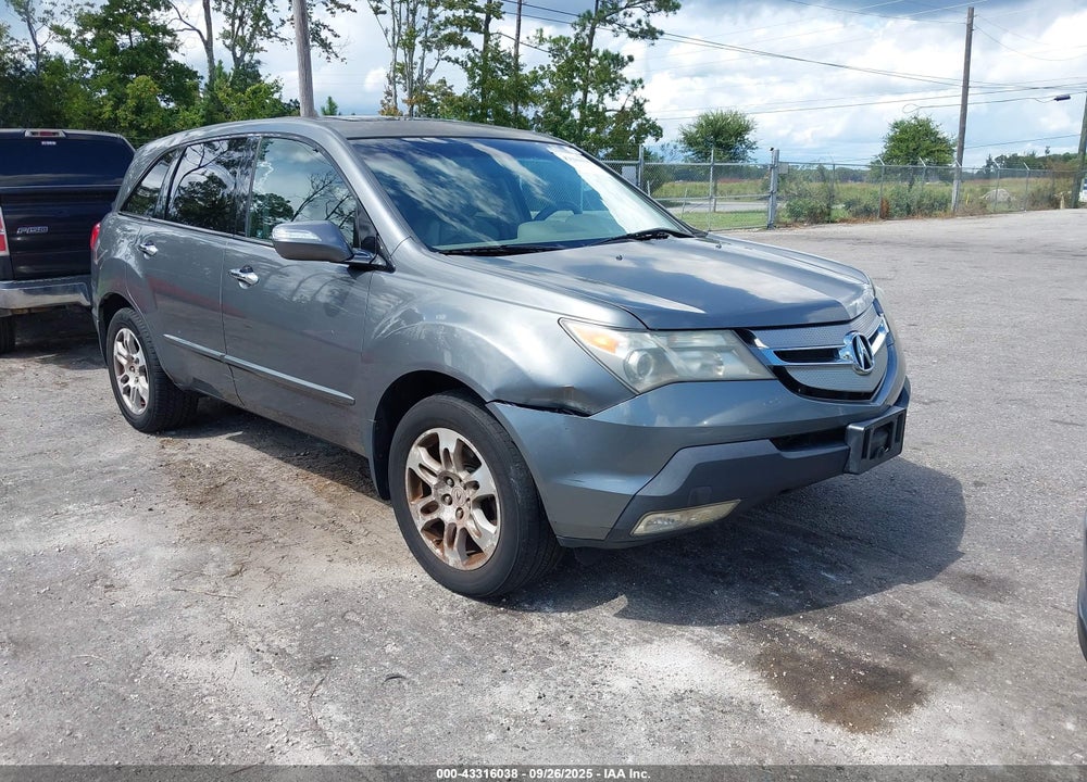 2008 ACURA MDX TECHNOLOGY PACKAGE VIN: 2HNYD28408H537544