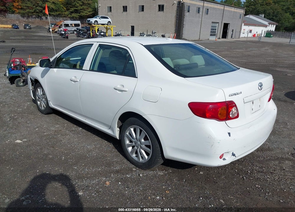 2009 TOYOTA COROLLA LE VIN: JTDBL40E19J021756