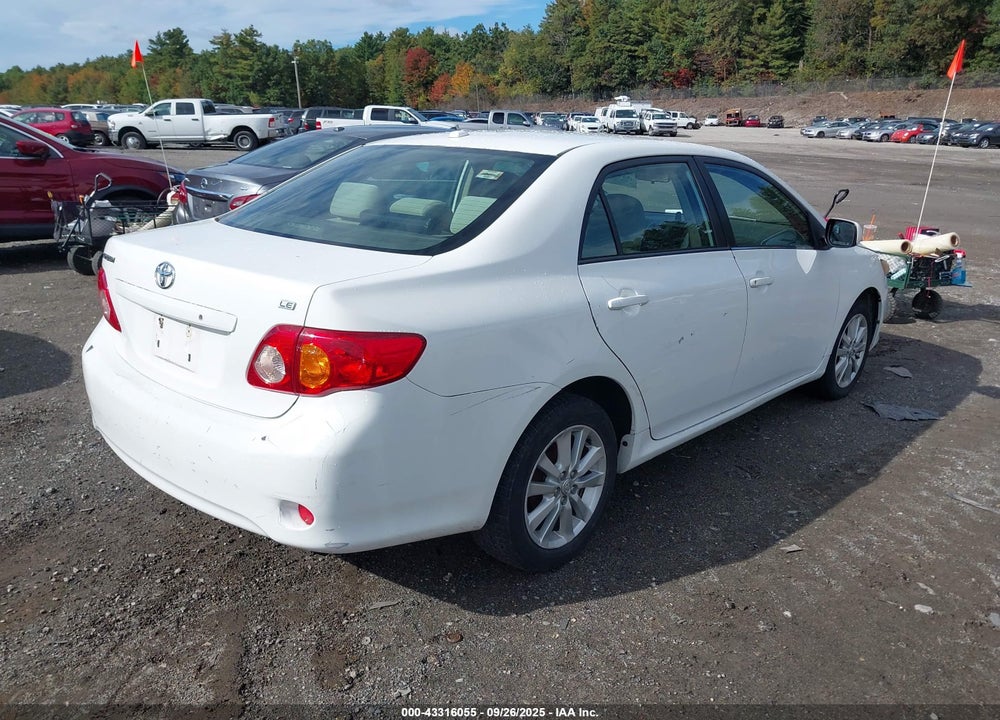 2009 TOYOTA COROLLA LE VIN: JTDBL40E19J021756