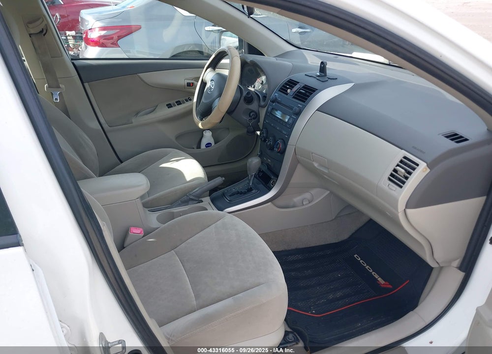2009 TOYOTA COROLLA LE VIN: JTDBL40E19J021756