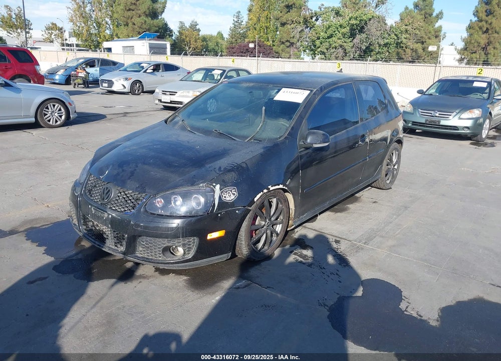 2008 VOLKSWAGEN GTI 2-DOOR VIN: WVWEV71K98W248059