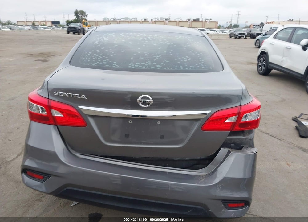 2018 NISSAN SENTRA VIN: 3N1AB7AP0JY314888