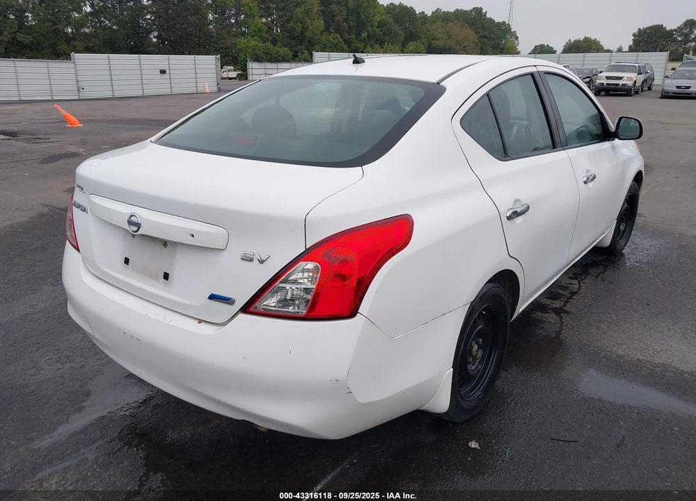 2012 NISSAN VERSA VIN: 3N1CN7AP5CL896342