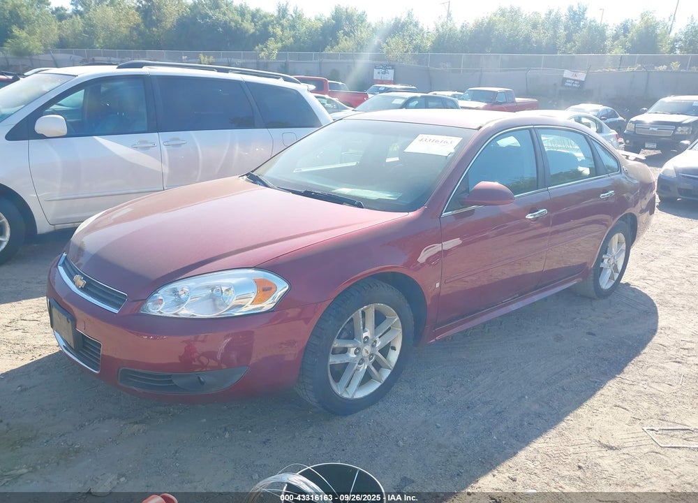 2009 CHEVROLET IMPALA LTZ VIN: 2G1WU57M391193226