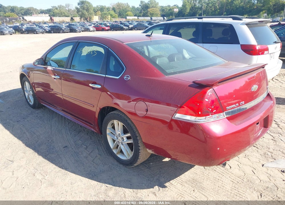 2009 CHEVROLET IMPALA LTZ VIN: 2G1WU57M391193226