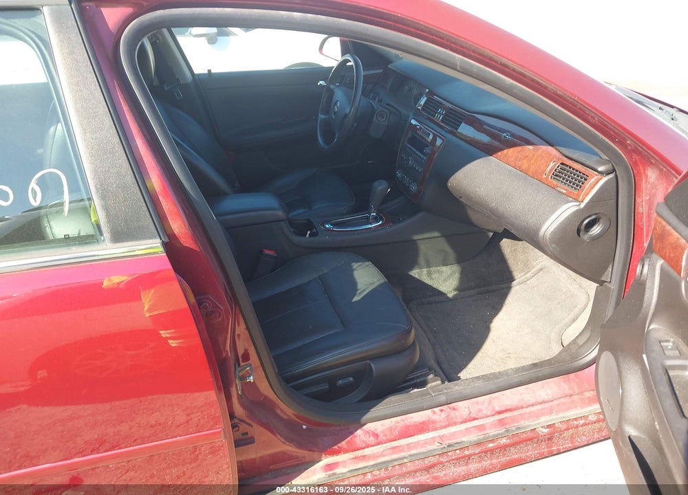 2009 CHEVROLET IMPALA LTZ VIN: 2G1WU57M391193226