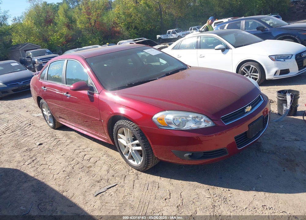 2009 CHEVROLET IMPALA LTZ VIN: 2G1WU57M391193226