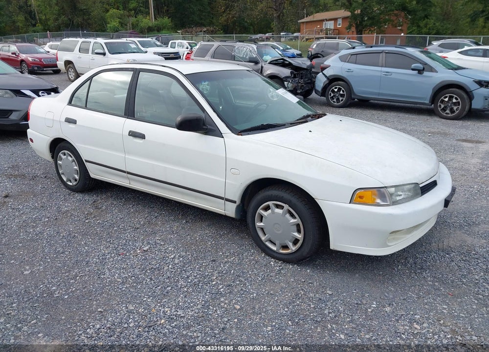 2001 MITSUBISHI MIRAGE ES VIN: JA3AY26C11U038582