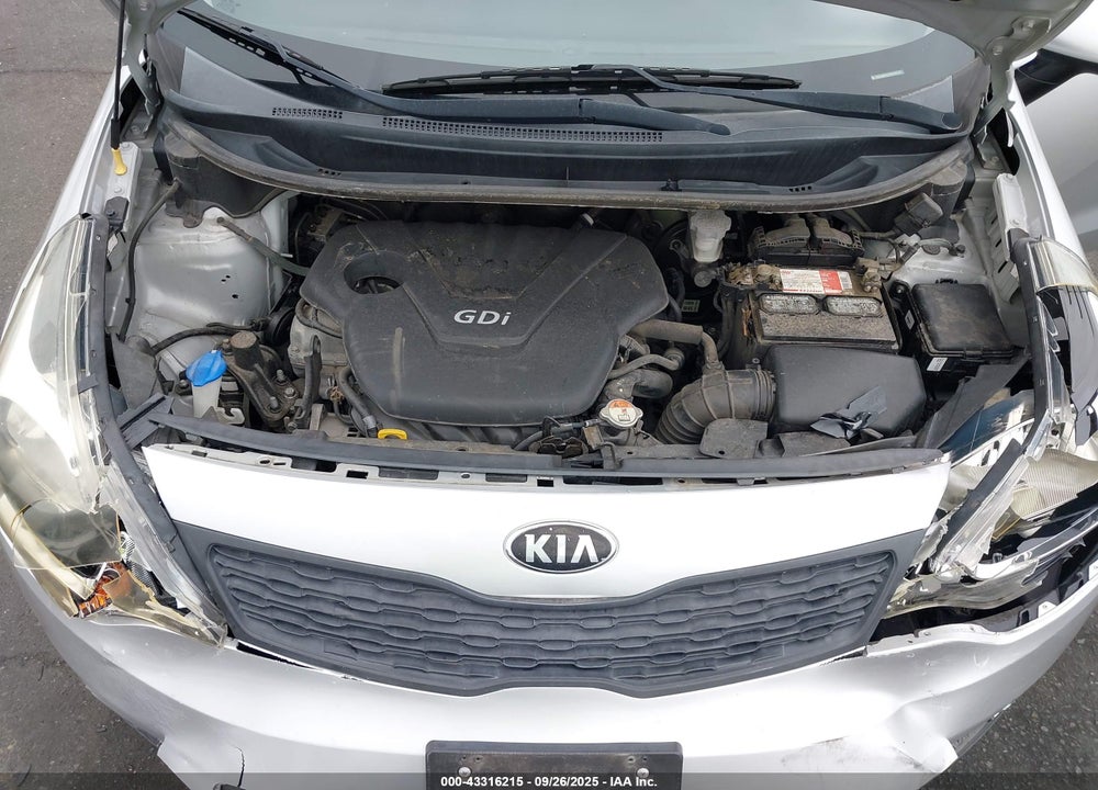 2013 KIA RIO LX VIN: KNADM4A32D6154778