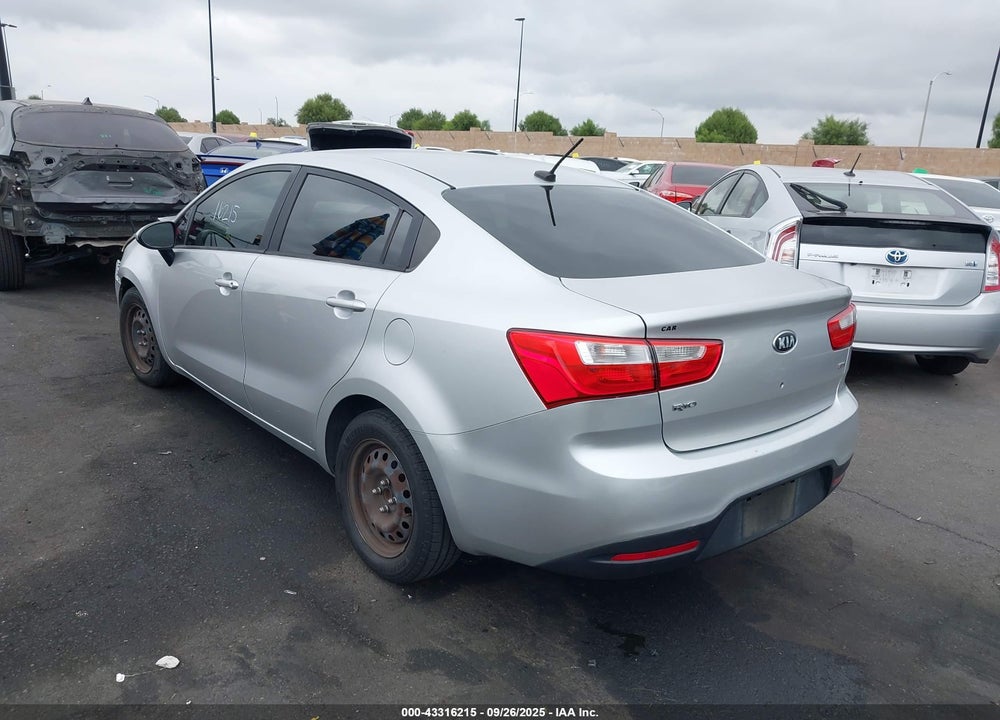 2013 KIA RIO LX VIN: KNADM4A32D6154778