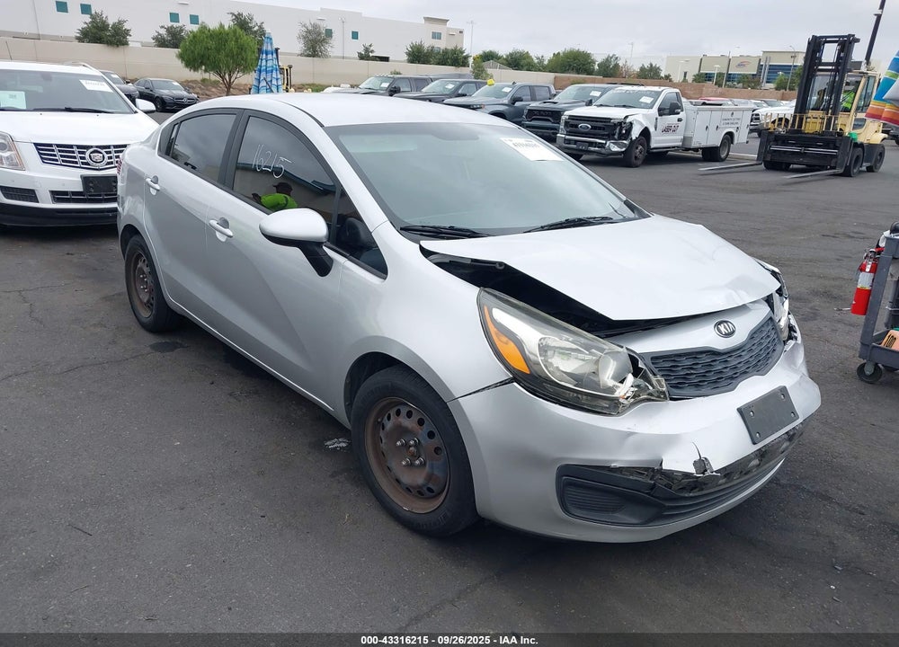 2013 KIA RIO LX VIN: KNADM4A32D6154778