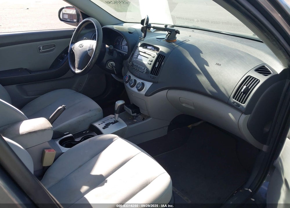 2009 HYUNDAI ELANTRA VIN: KMHDU46D89U609765