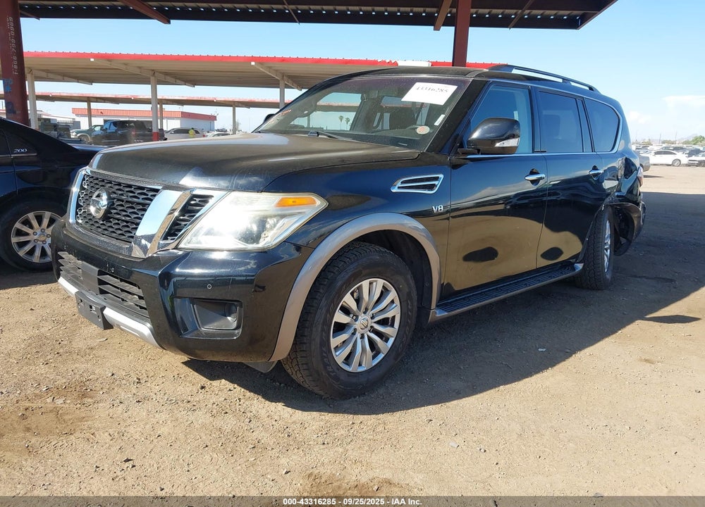 2017 NISSAN ARMADA SV VIN: JN8AY2ND4H9002432