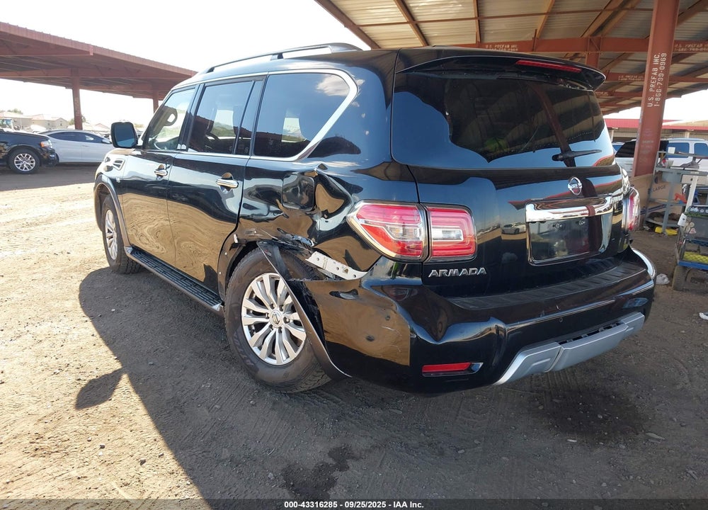 2017 NISSAN ARMADA SV VIN: JN8AY2ND4H9002432