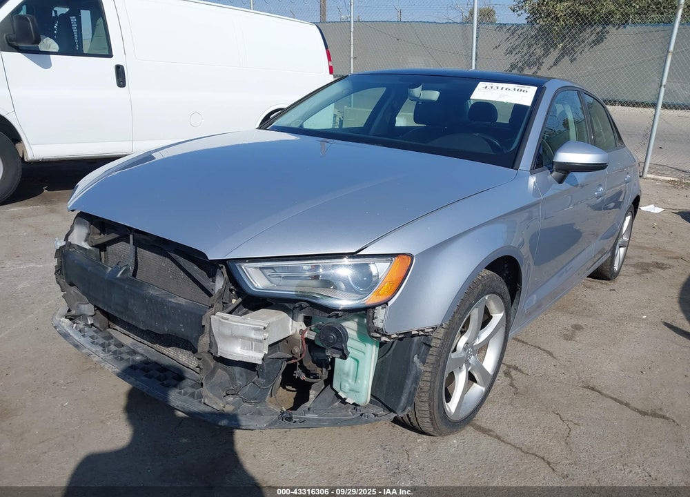 2016 AUDI A3 VIN: WAUB8GFF0G1082366