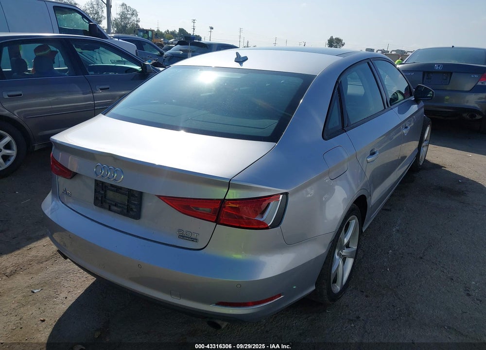 2016 AUDI A3 VIN: WAUB8GFF0G1082366