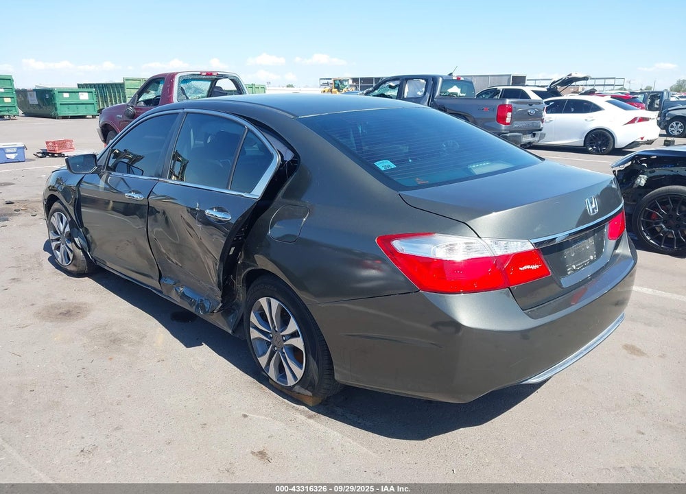 2013 HONDA ACCORD VIN: 1HGCR2F31DA144853