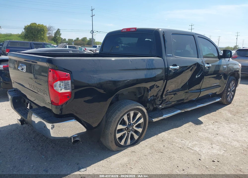 2018 TOYOTA TUNDRA LIMITED 5.7L V8 VIN: 5TFFY5F10JX238505