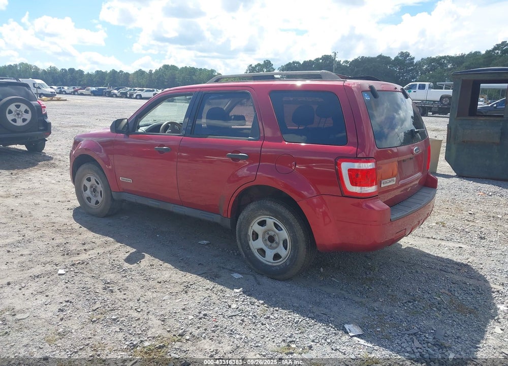 2008 FORD ESCAPE VIN: 1FMCU02Z78KC01791