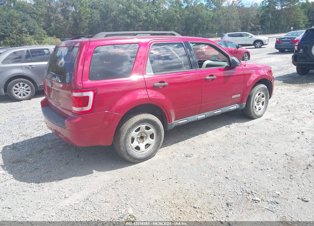 2008 FORD ESCAPE VIN: 1FMCU02Z78KC01791