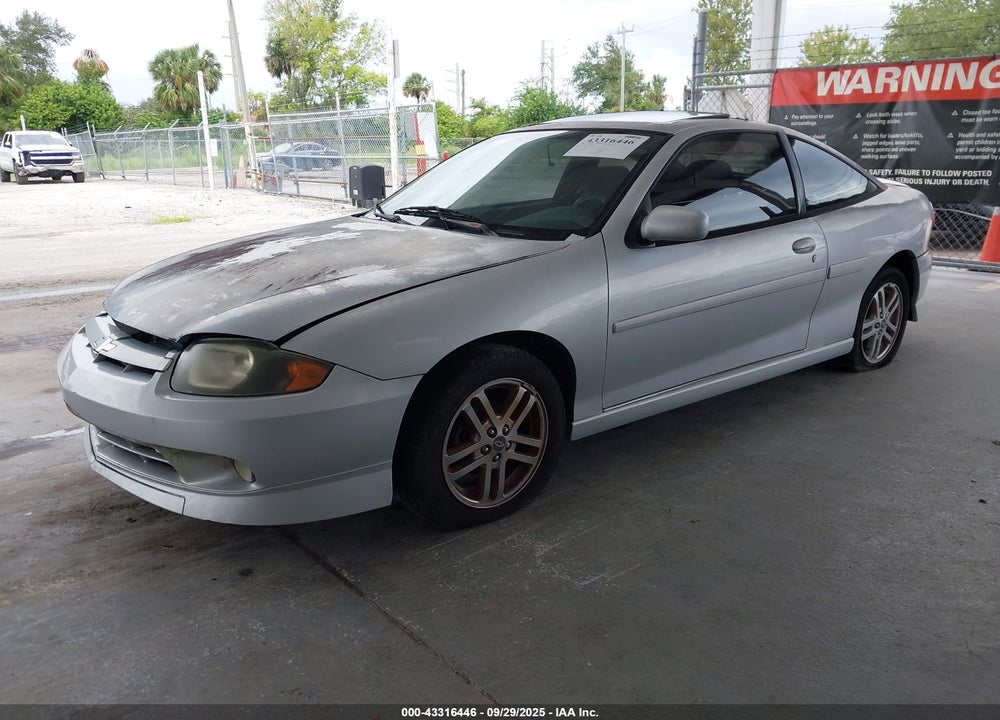 2003 CHEVROLET CAVALIER LS SPORT VIN: 1G1JH12F137273683