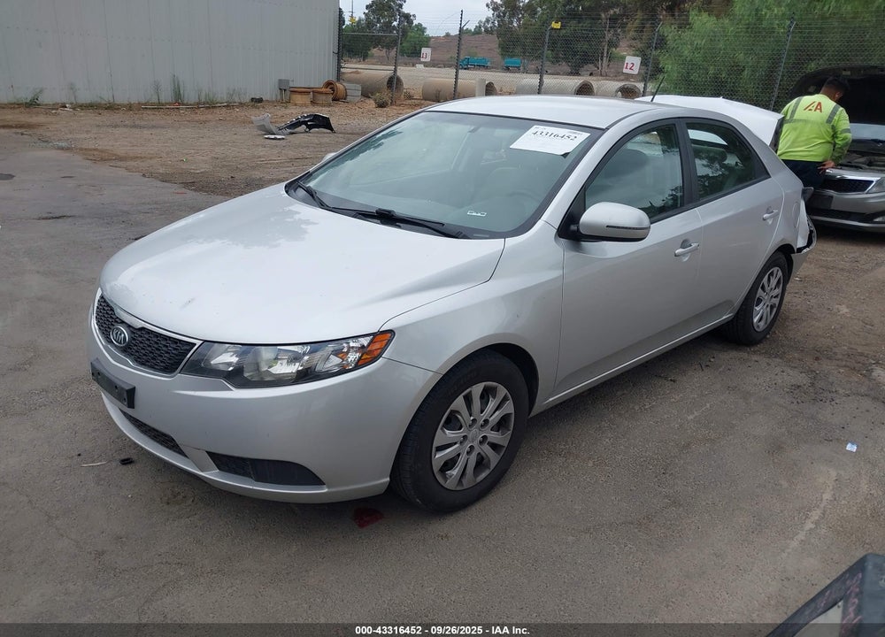 2012 KIA FORTE VIN: KNAFU4A28C5553103
