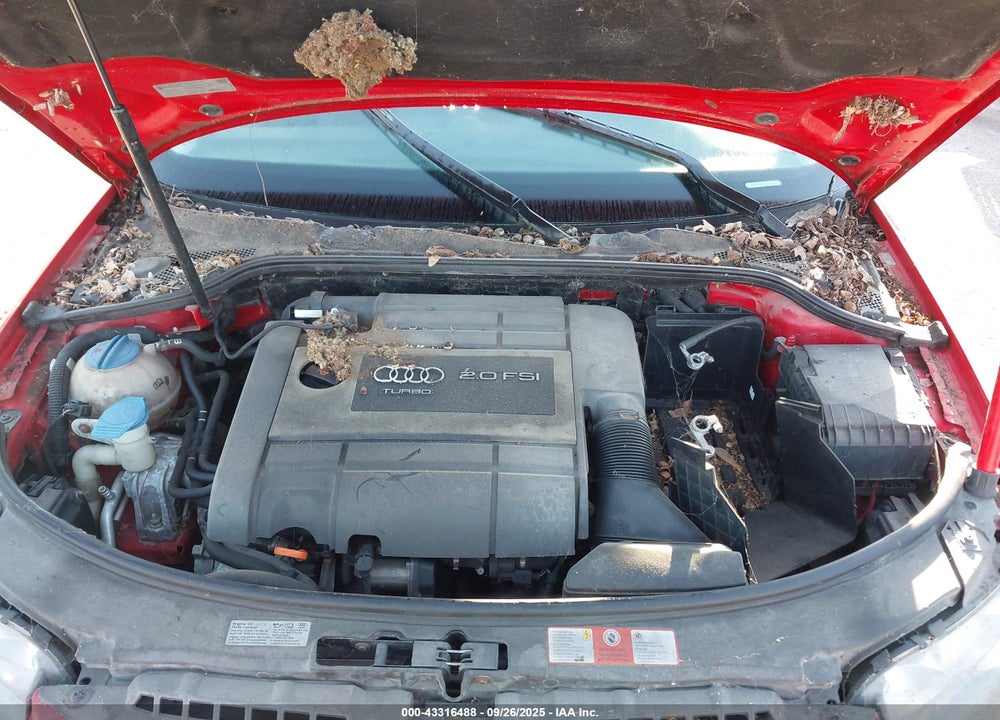 2008 AUDI A3 VIN: WAUHF78P78A132686