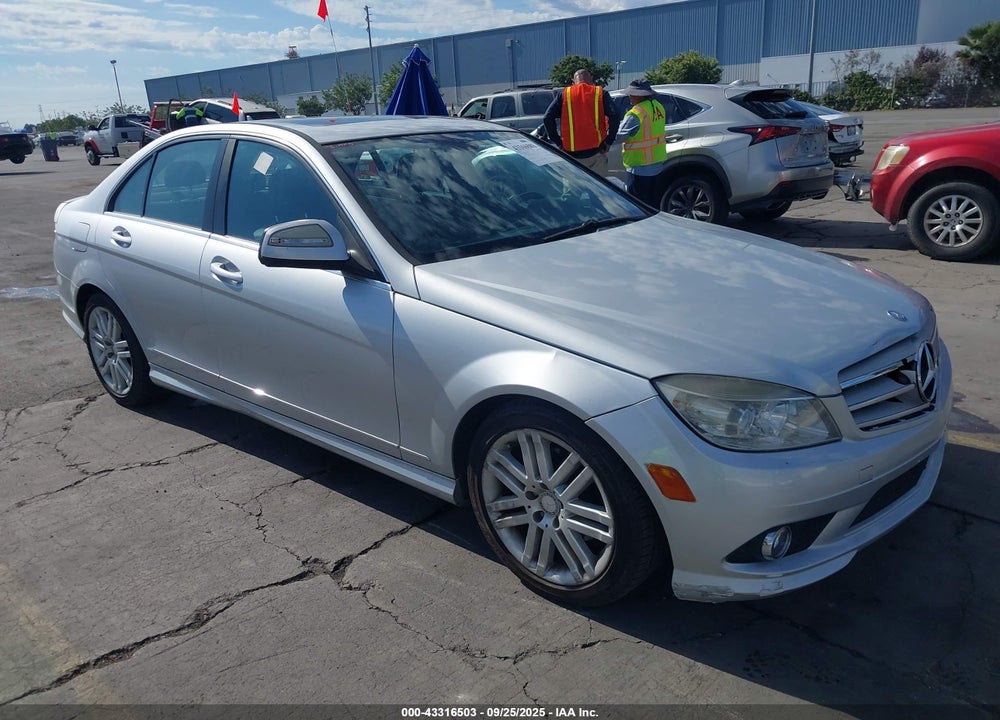 2008 MERCEDES-BENZ C 300 SPORT VIN: WDDGF54X08F186302