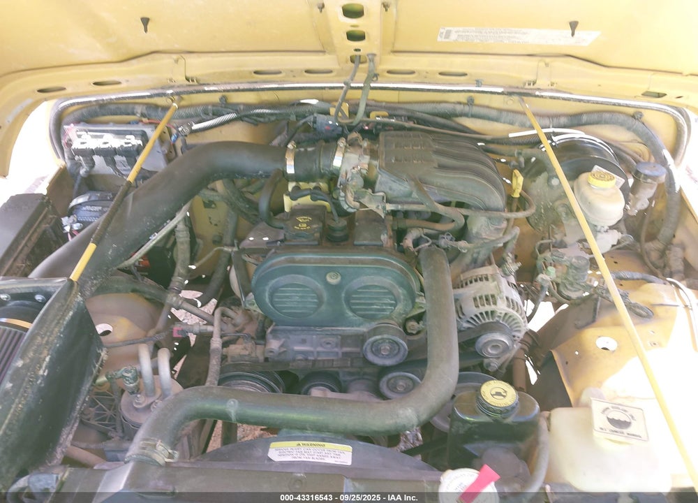 2004 JEEP WRANGLER SE VIN: 1J4FA29174P753644