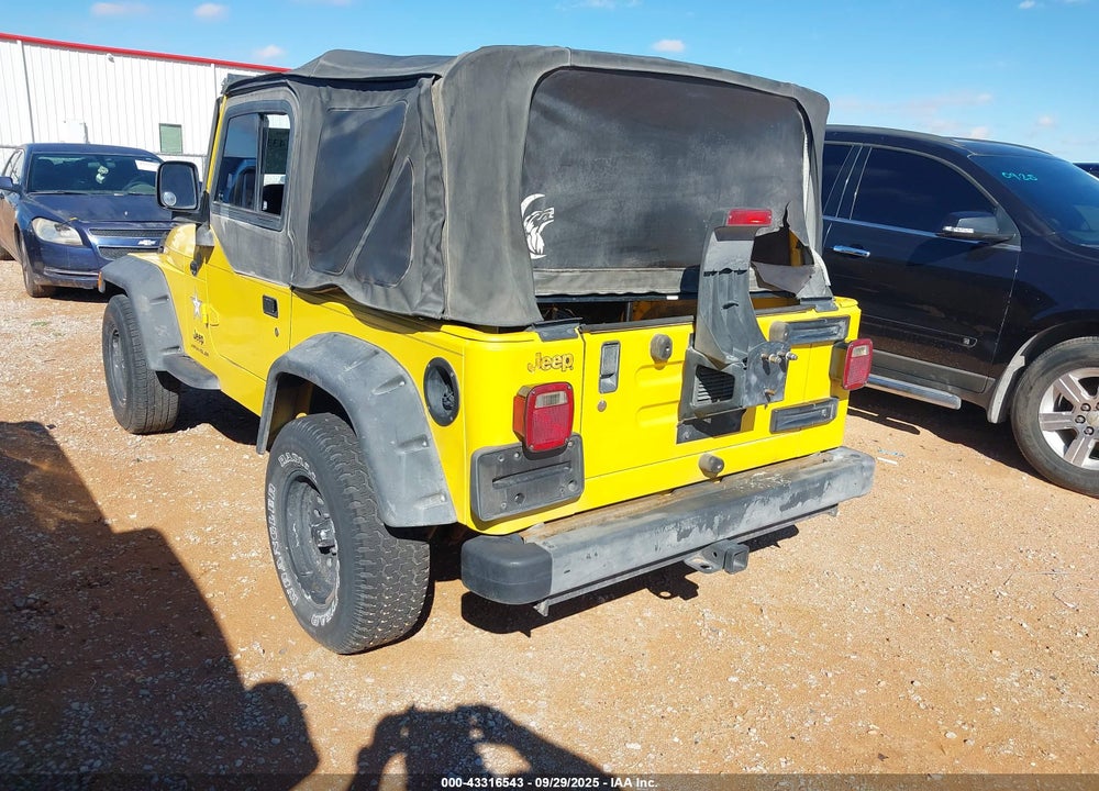 2004 JEEP WRANGLER SE VIN: 1J4FA29174P753644